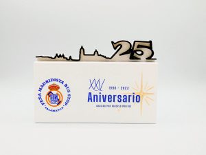 Placa Personalizada - 25 Aniversario Peña Madridista Bus Stop
