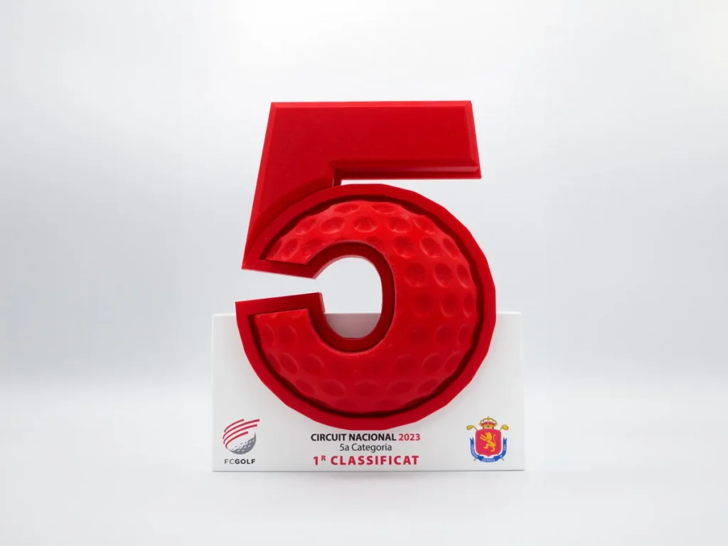 Trofeo Personalizado - Primer clasificado 5 Categoría Circuit Nacional 2023