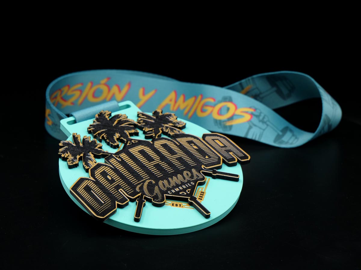 Medalla Personalizada Detalle - Daurada Games Cambrils 2022