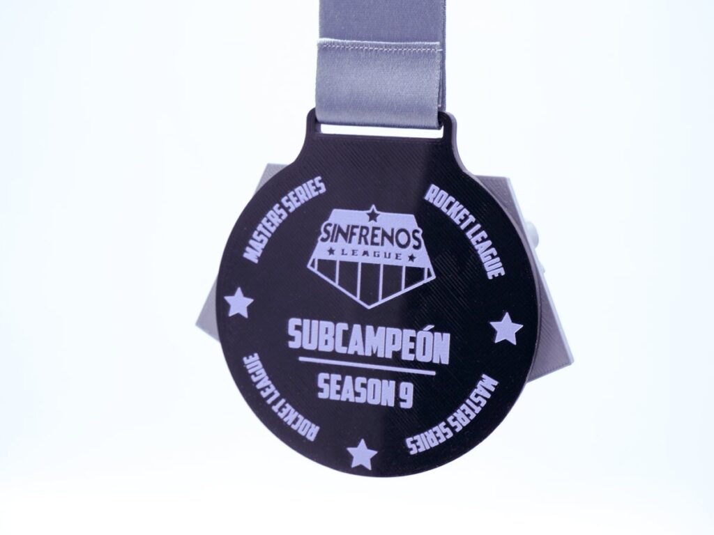 Medalla Personalizada Detalle - Subcampeón Sin Frenos League Season 9