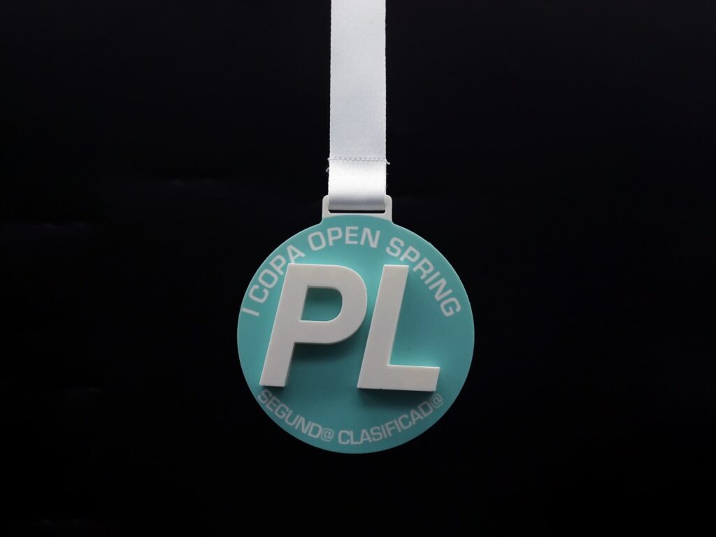 Medalla Personalizada - 2º Clasificado I Copa Open Spring Planet Life
