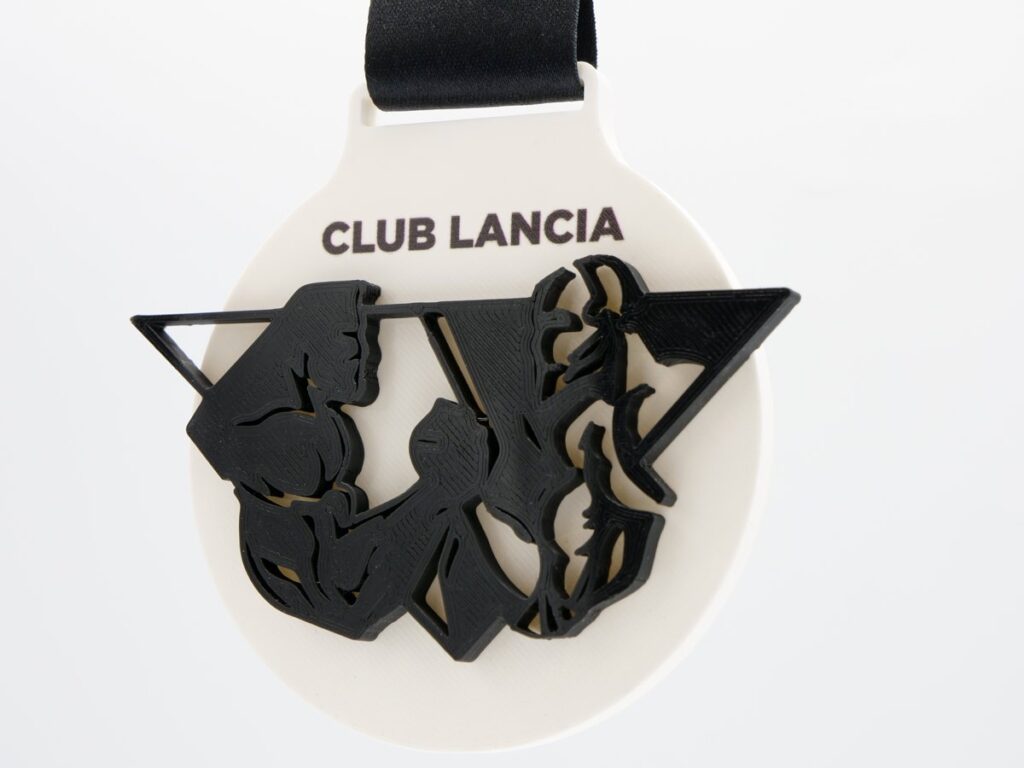 Medalla Personalizada Lateral - 25º Aniversario Torneo de Navidad 2022 Club Lancia