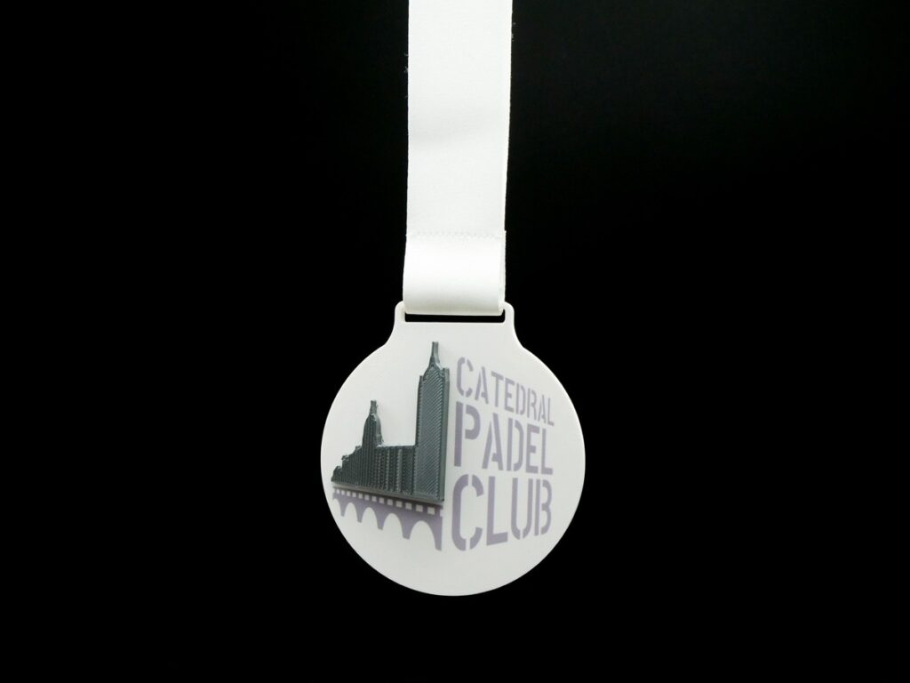 Medalla Personalizada - Catedral Padel Club 24 horas