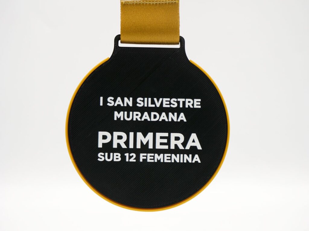 Medalla Personalizada Detalle - I San Silvestre Muradana Sub 12 Femenina