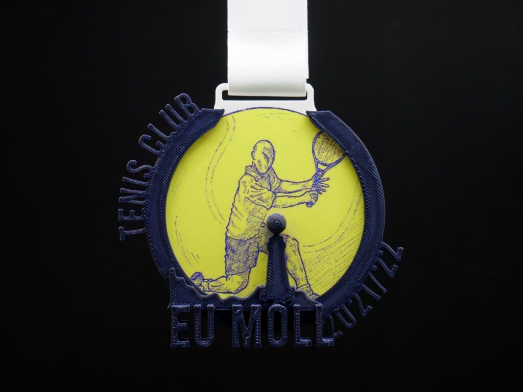 Medalla Personalizada - Tenis Club EU Moll 2022