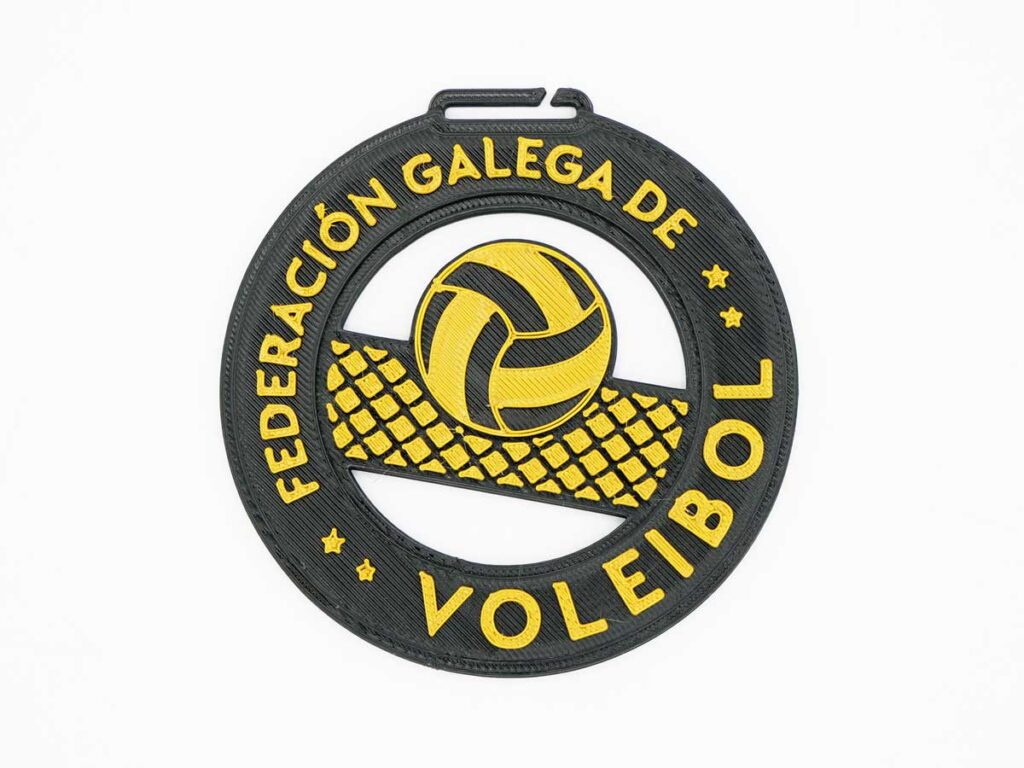 Medalla Personalizada - Federación Galega de Voleibol