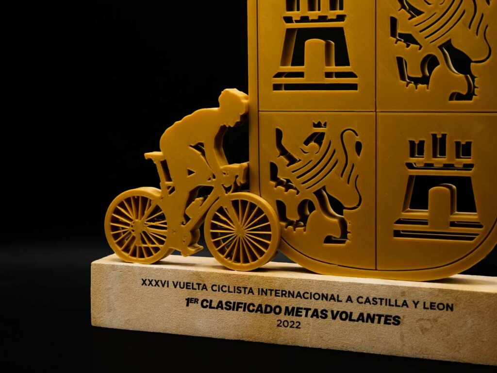 Trofeo Personalizado Detalle - 1º Clasificado Metas Volantes XXXVI Vuelta Ciclista Internacional a Castilla y León