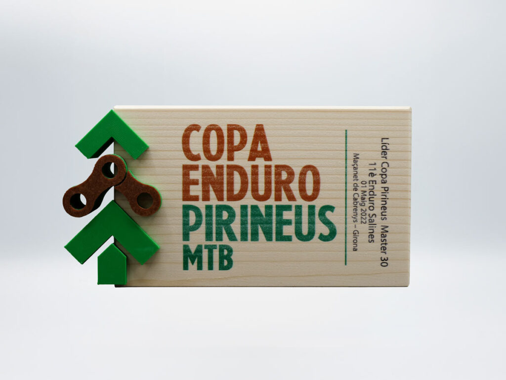Trofeo Personalizado - Copa Enuro Pirineus MTB Girona