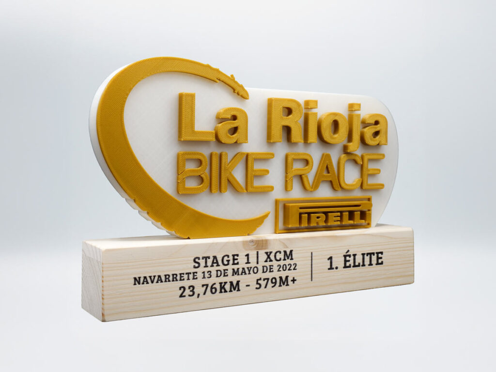 Trofeo Personalizado Lateral - La Rioja Bike Race Pirelli 2022