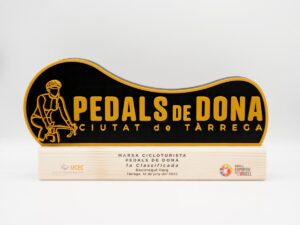 Trofeo Personalizado - Marxa Cicloturista Pedals de Dona Ciutat de Tàrrega 2022