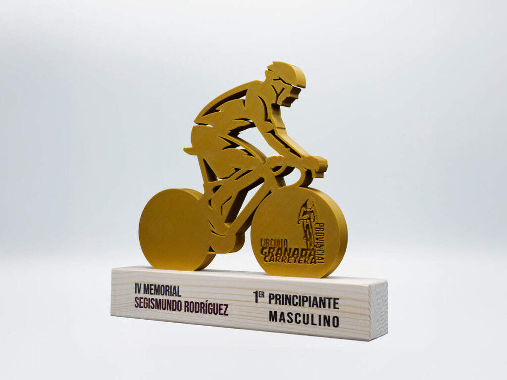 Trofeo Personalizado Detalle - Memorial Segismundo Rodríguez Circuito Granada Carretera Provincial