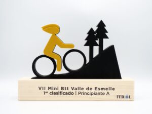 Trofeo Personalizado - VII Mini Btt Valle de Esmelle Ferrol