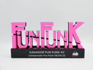 Trofeo Personalizado - Campeonato Fun Funk XV 22