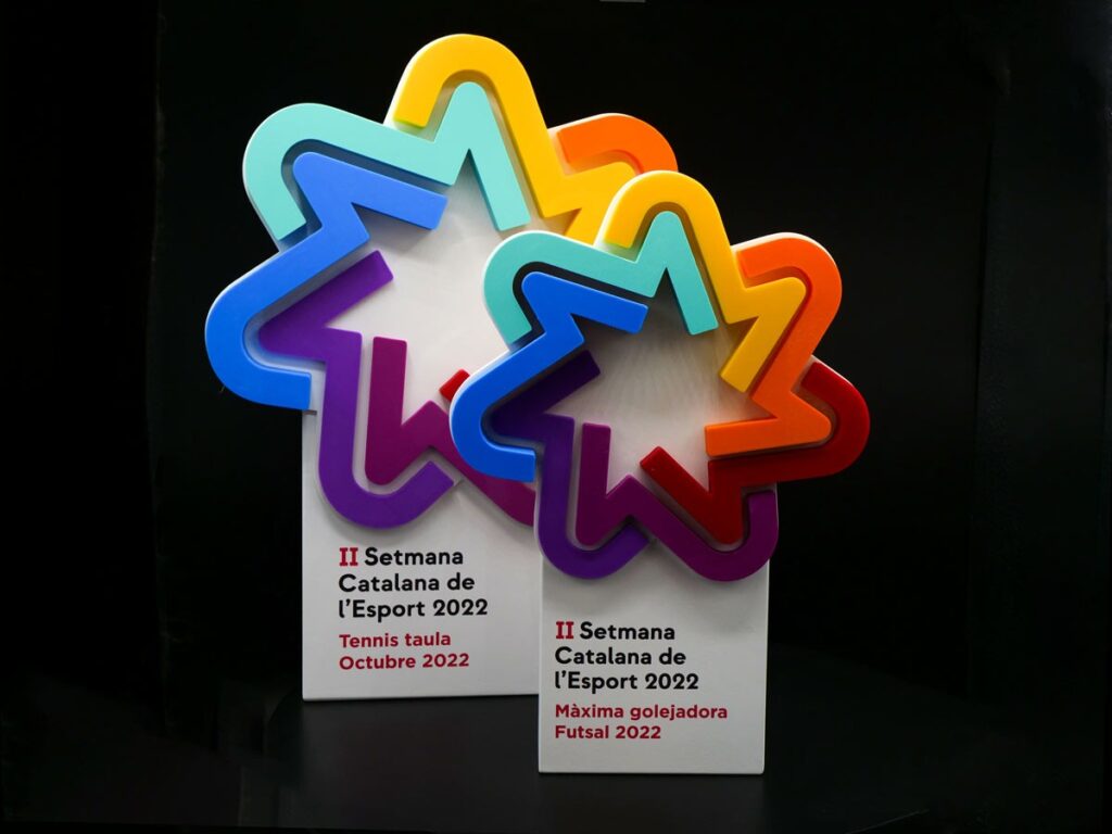 Trofeo Personalizado Tamaños - Máxima II Setmana Catalana de l´Esport 2022