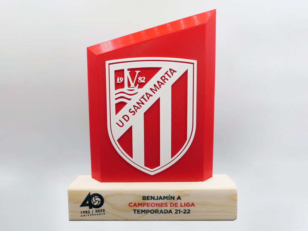Trofeo Personalizado - UD Santa Marta Benjamín A 2022