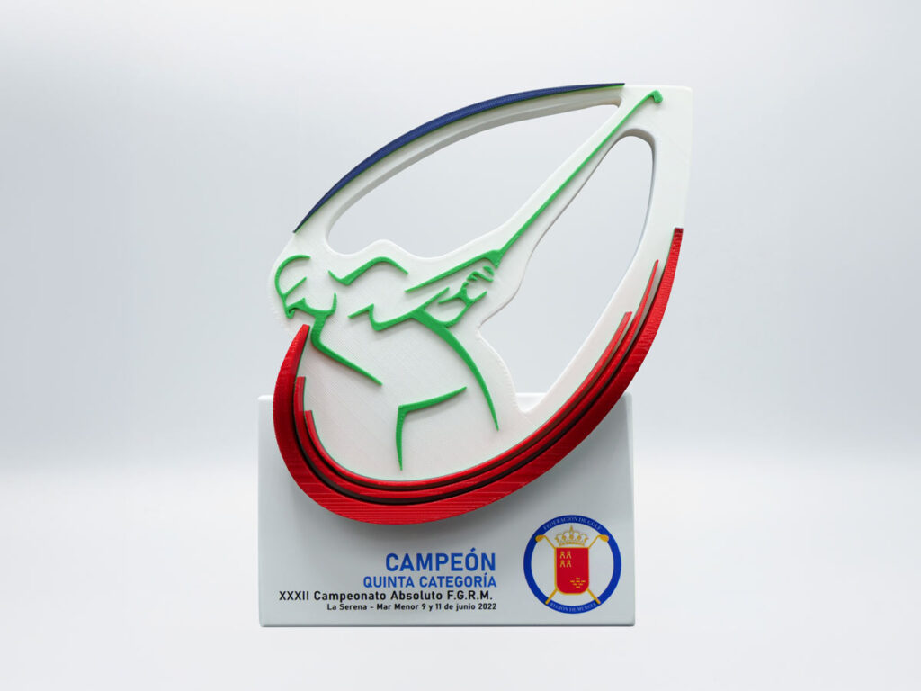 Trofeo Personalizado - Campeón Quinta Categoría Campeonato F.G.R XXXII La Serena