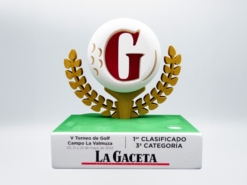 Trofeo Personalizado - V Torneo de Golf Campo La Valmuza