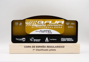 Trofeo Personalizado - 1º Clasificado Copa de España Regularidad Trofeo Avatel