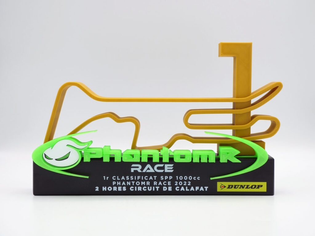 Trofeo Personalizado - 2 Horas Cicuit de Calafat Dunlop Phantom 2022