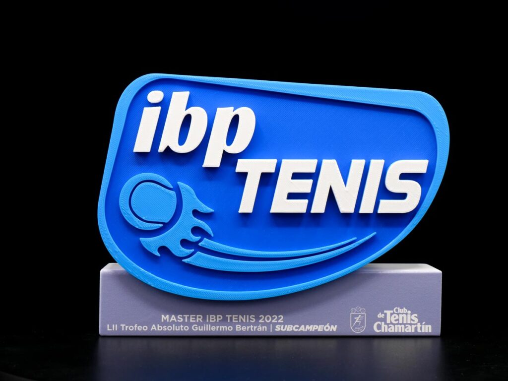 Trofeo Personalizado - Subcampeón LII Trofeo Absoluto Máster IBP Tenis 2022