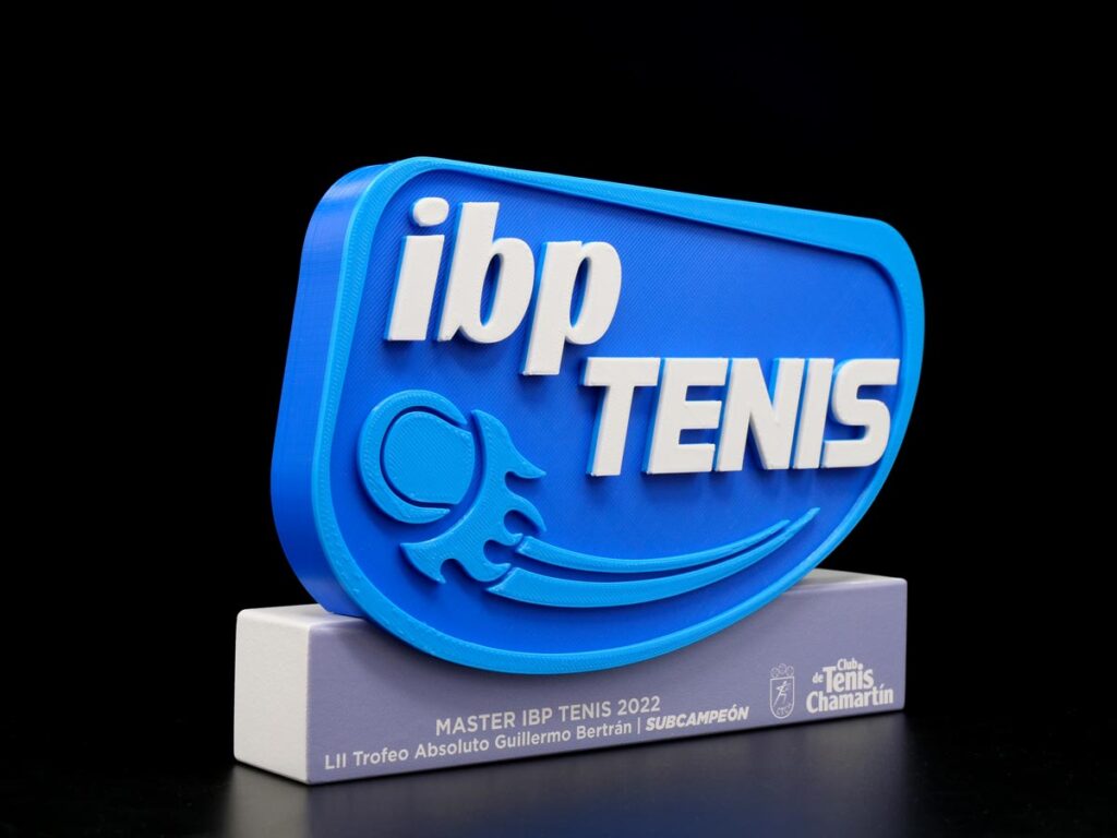 Trofeo Personalizado Detalle - Subcampeón LII Trofeo Absoluto Máster IBP Tenis 2022