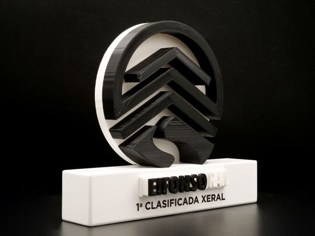 Trofeo Personalizado Lateral - 1º Clasificado Xeral Eifonso Trail
