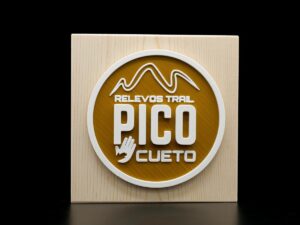 Trofeo Personalizado - Campeón Relevos Trail Pico Cueto