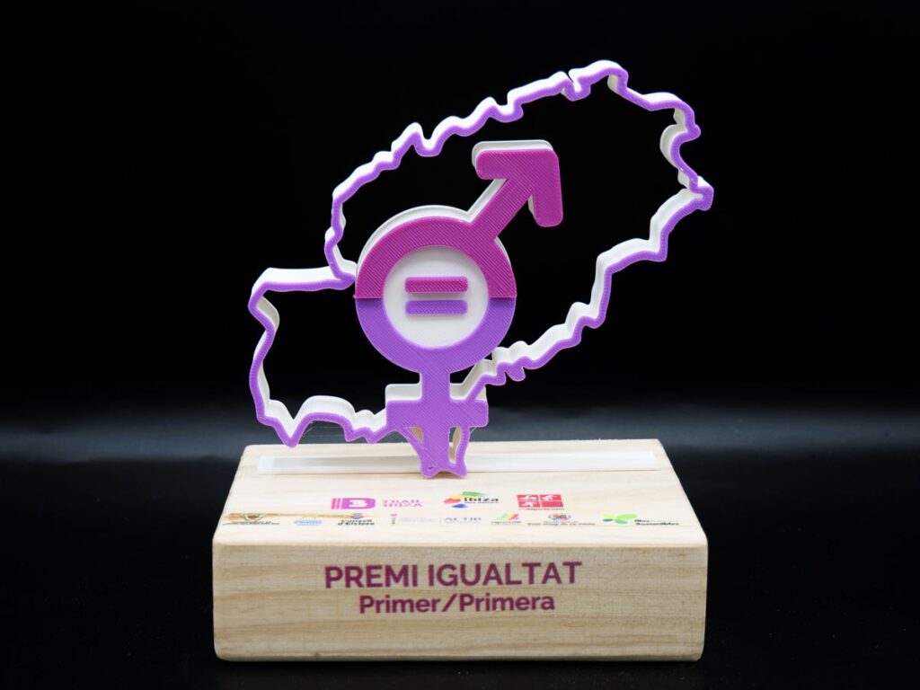 Trofeo Personalizado - Igualdad 3Días Trail Ibiza