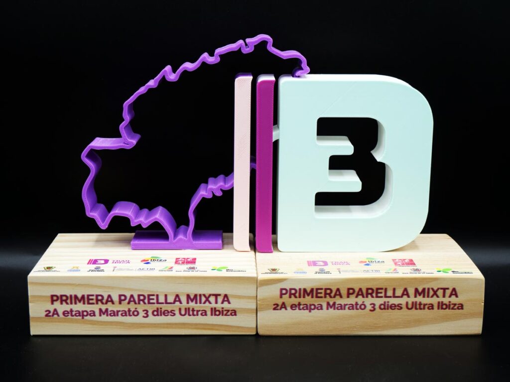 Trofeo Personalizado - Primera Parella Mixta 3Días Trail Ibiza