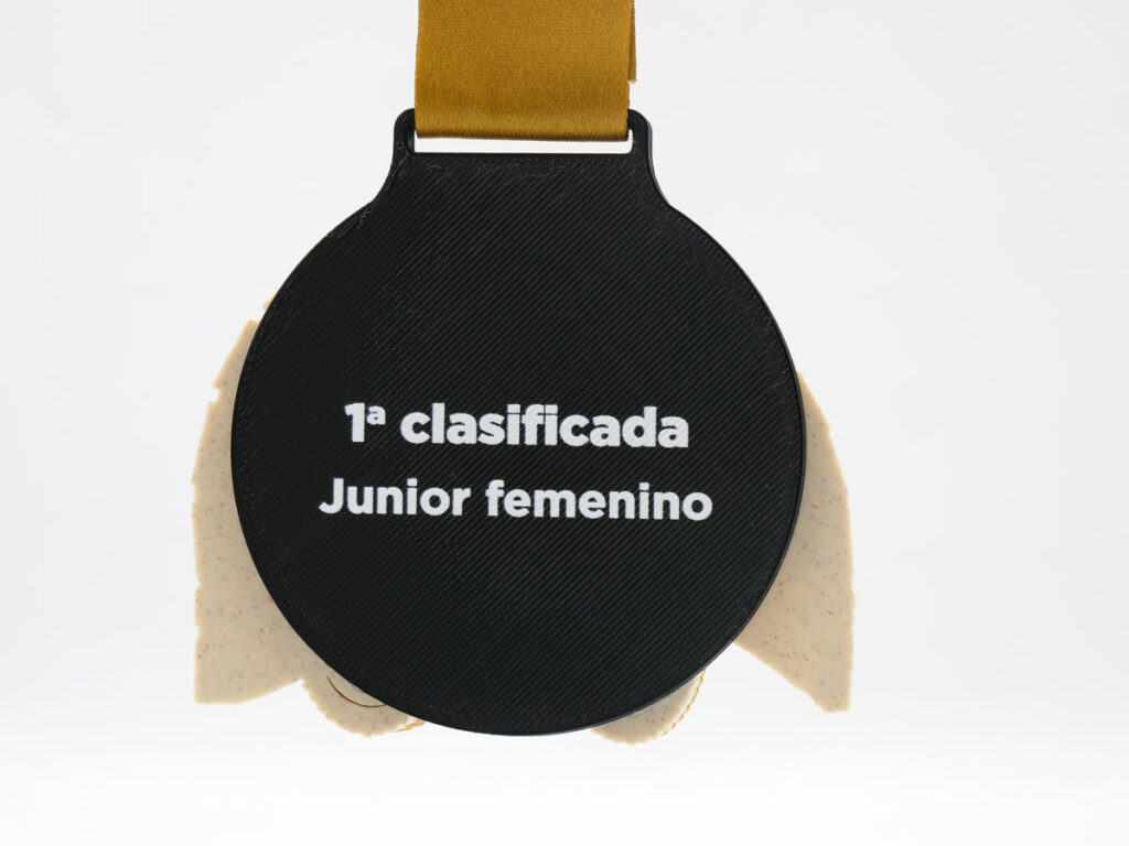 Medalla Personalizada Detalle - 1º Clasificada Junior Femenino Club Ciclista Muros