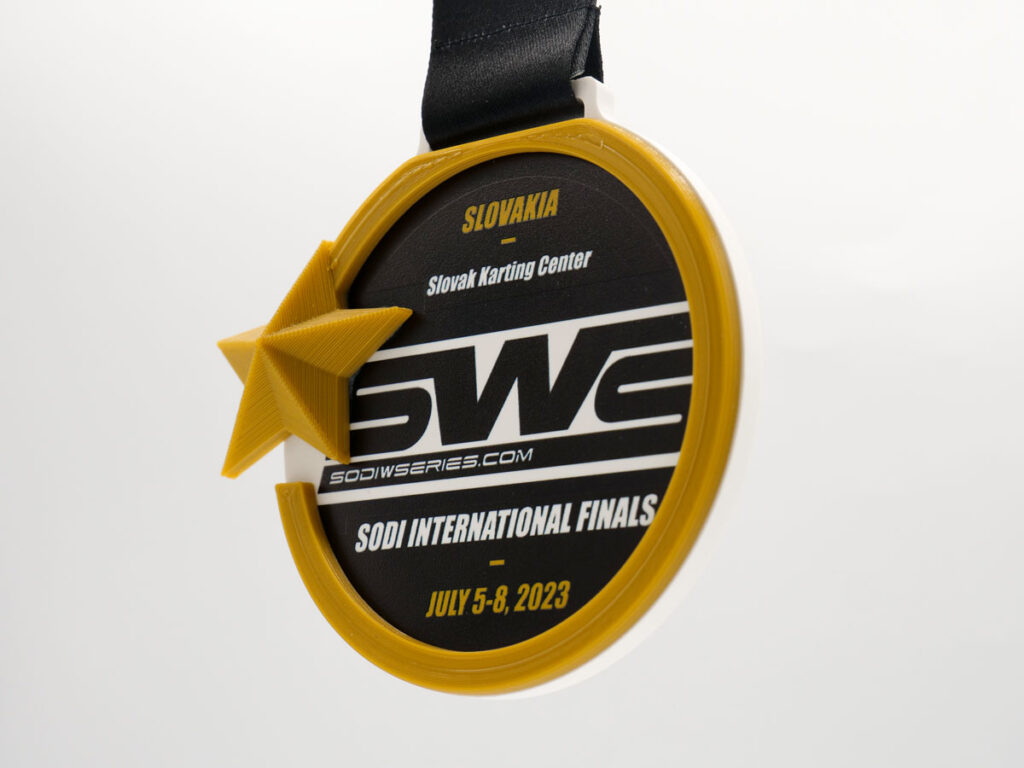Medalla Personalizada Detalle - Slovak Karting Center Soci International Finals 2023