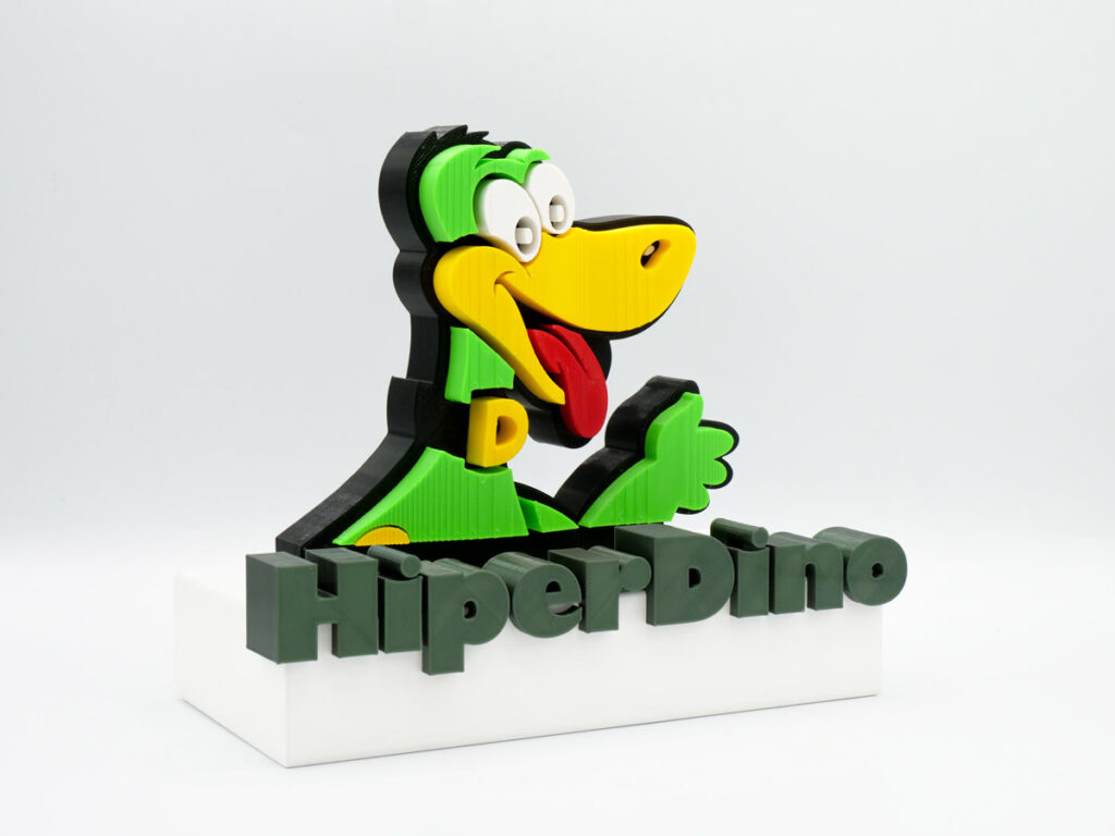 Merchandising Personalizado Lateral - Supermercado Hiper Dino