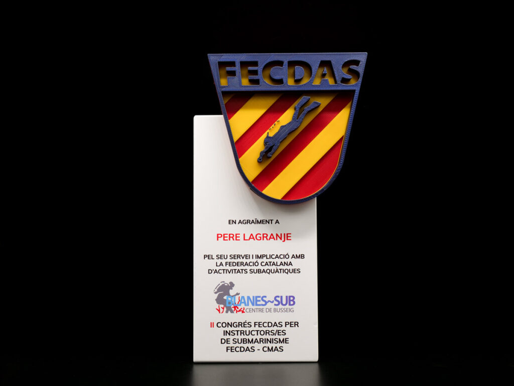 Placa Conmemorativa - II Congrés FECDAS per Instructurs de Submarinisme