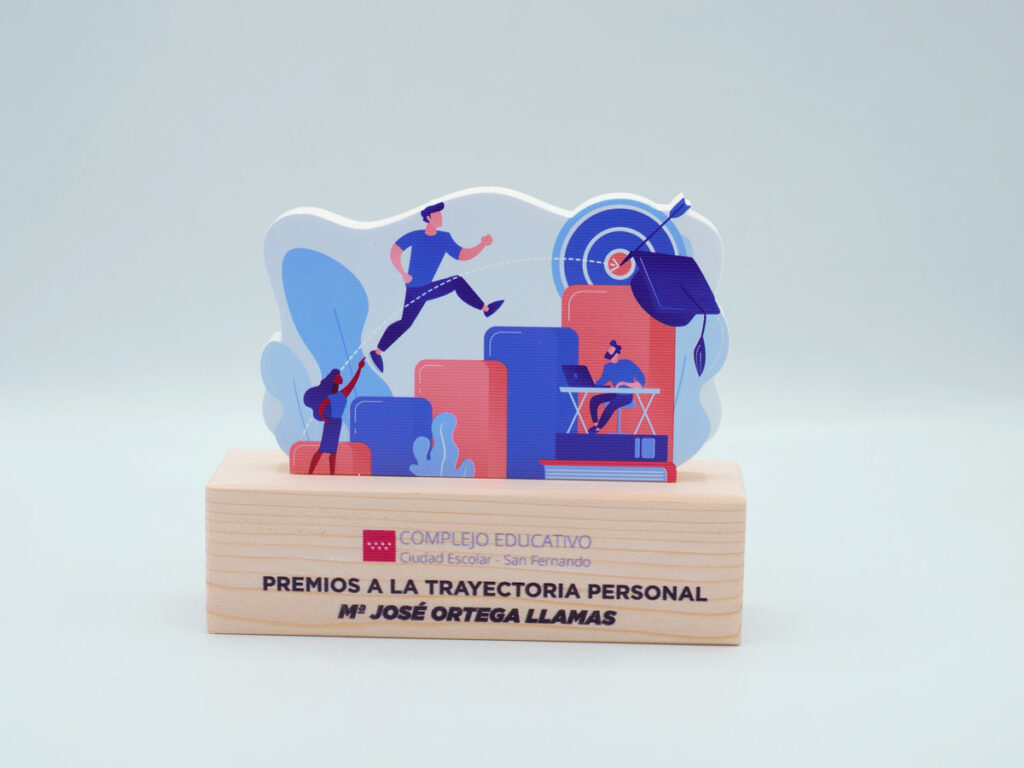 Placa Conmemorativa - Premios a la Trayectoria Personal Complejo Educativo Ciudad Escolar San Fernando