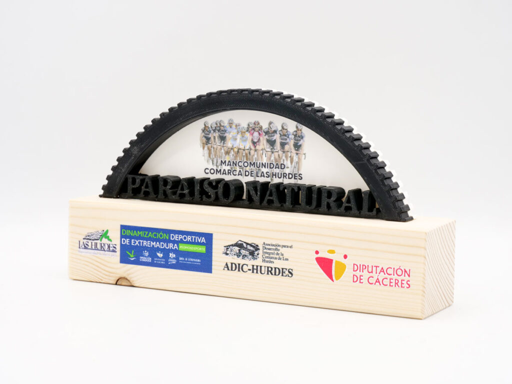 Trofeo Personalizado Detalle - Mancomunidad Comarca de las Hurdes Paraíso Natural