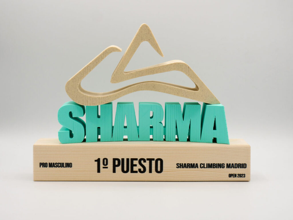 Trofeo Personalizado - 1º Puesto Sharma Climbing Madrid Open 2023