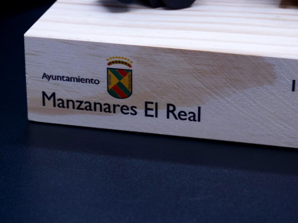 Trofeo Personalizado Detalle Peana - I Campeonato de Patinaje Artístico Manzanares el Real