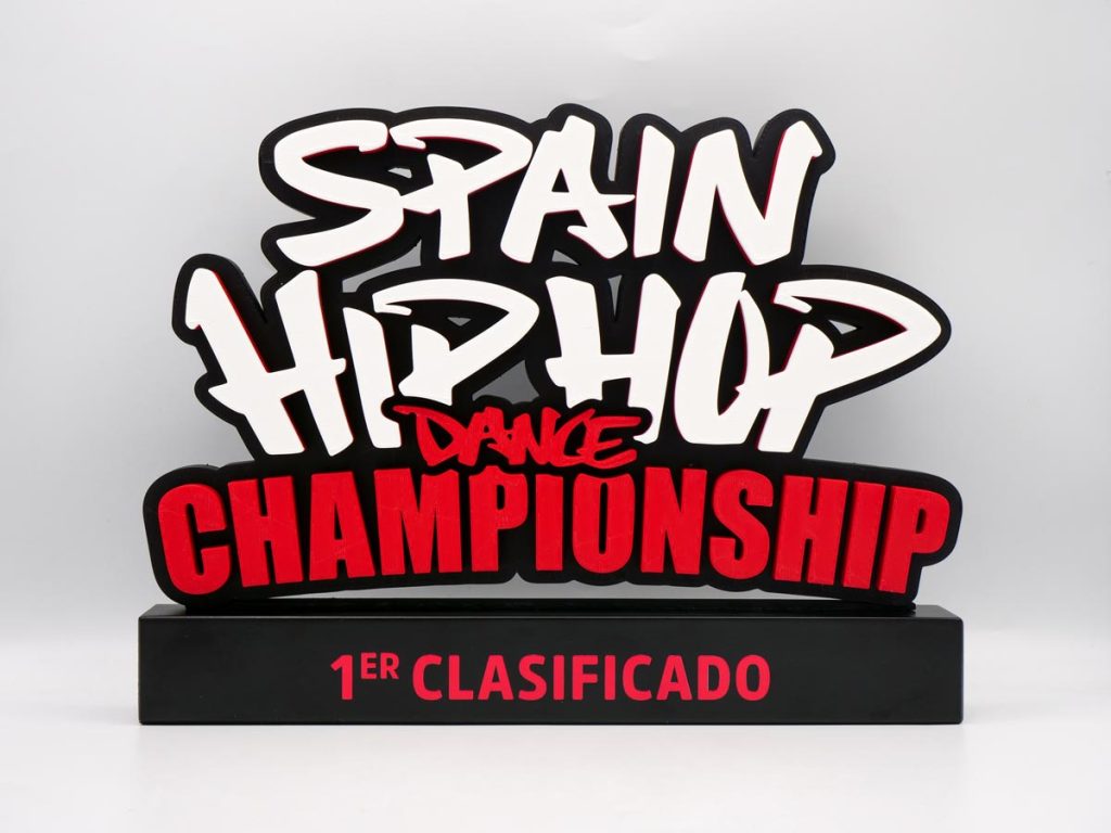 Trofeo Personalizado - 1º Clasificado Spain Hip Hop Dance Championship