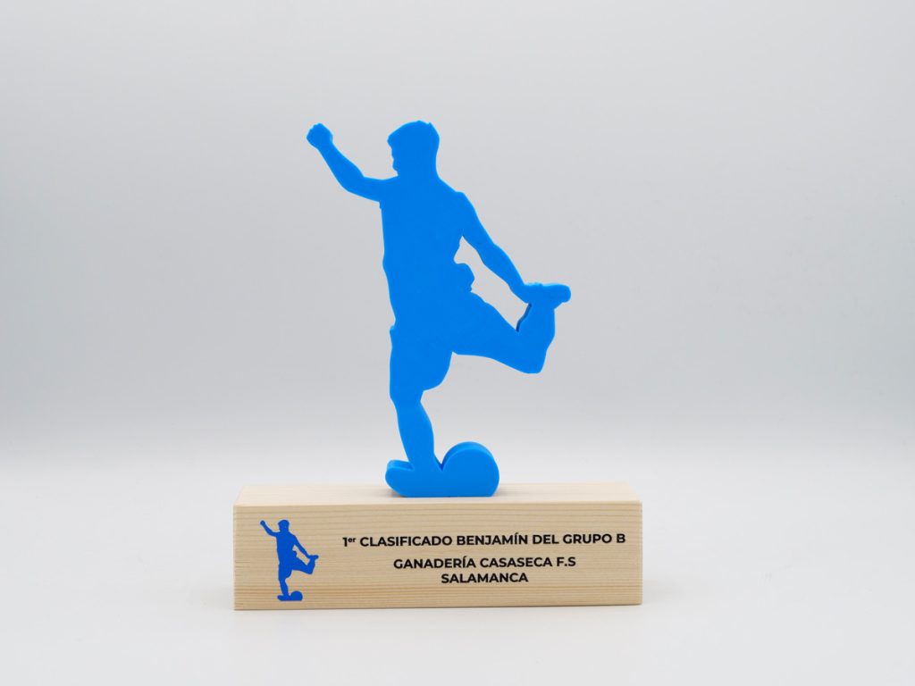 Trofeo Personalizado - 1º Clasificado Benjamín del Grupo B Ganadería Casaseca F.S.