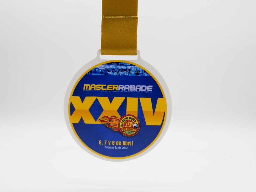 Medallas Personalizada - 9º Clasificado Élite XXIV Gran Máster Nacional