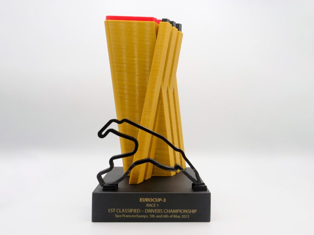Trofeo Personalizado - 1º Clasificado Eurocup 3 Drivers Championship