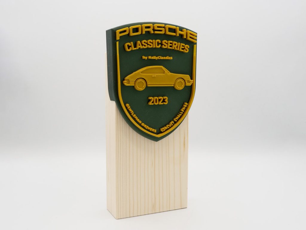 Trofeo Personalizado Lateral Derecho - Gentleman Drivers Porsche Classic Series 2023