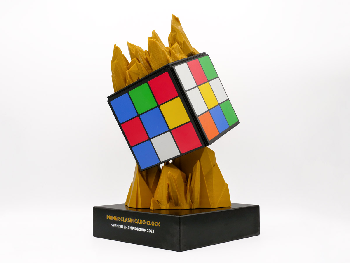 Trofeo Personalizado - 1 Clasificado Clock Campeonato de España 2023